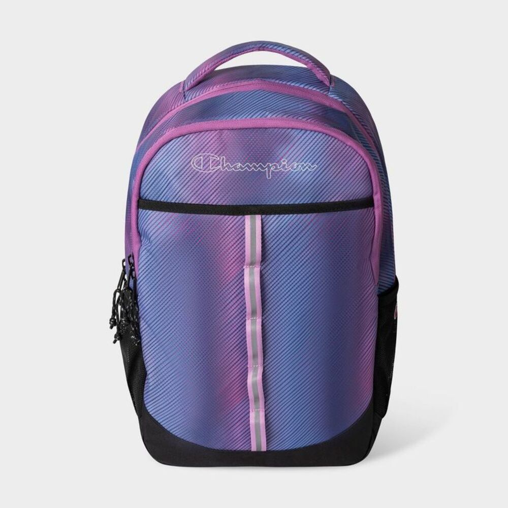 Champion Center 18" Backpack - Dark Pink/Purple